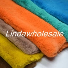 Толстая высококачественная ткань из искусственного кроличьего плюша, аксессуары для украшения дома, коврик из ткани для игрушек, ткань из искусственного меха, 160 см* 45 см/шт