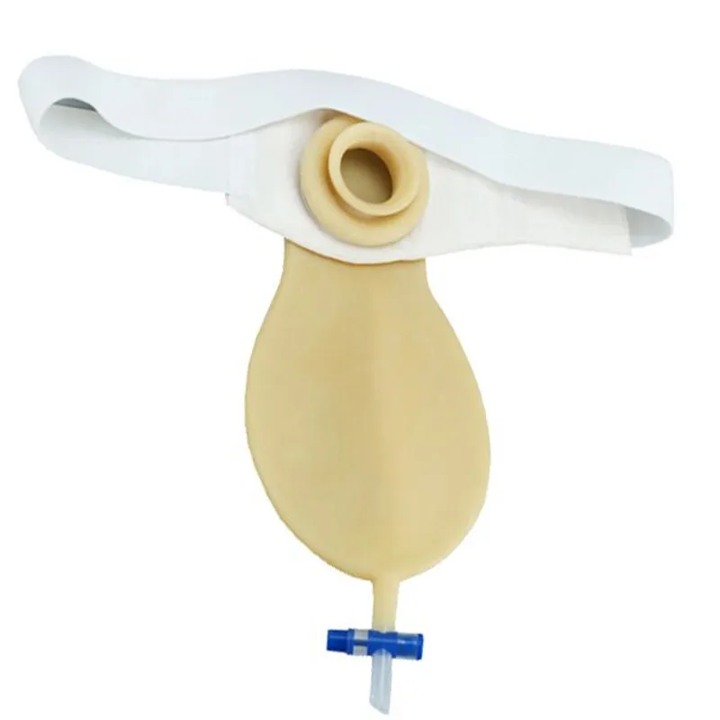 waist side urine bag latex unilateral urinary tract urinary bag urinal ostomy urine collection