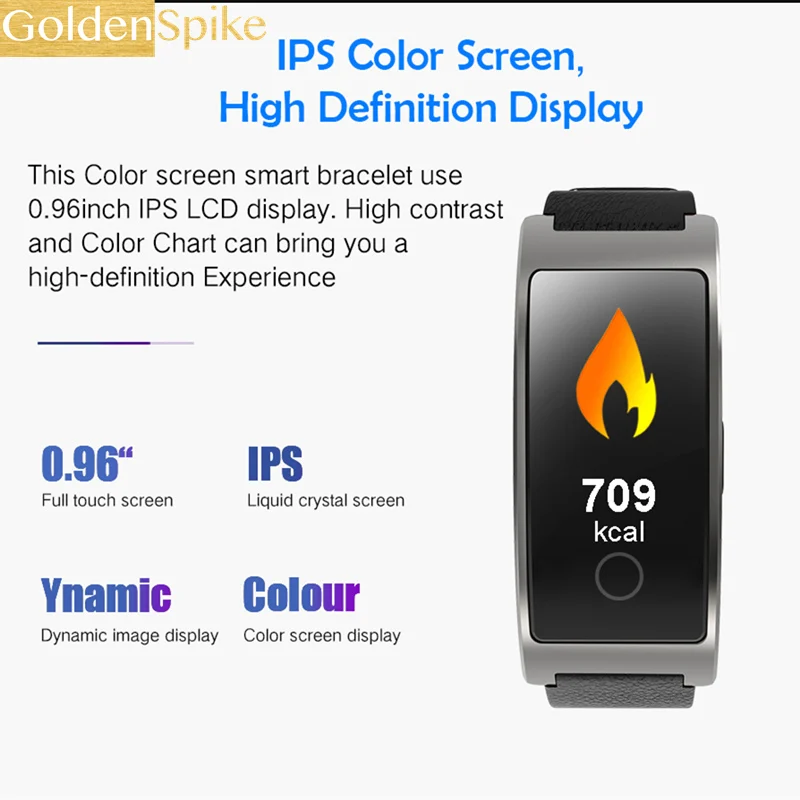 

Blood Pressure Monitor Watches Fitness Activity Health Tracker Smartband Bluetooth Wristband For IOS Android Bracelet Smart Band