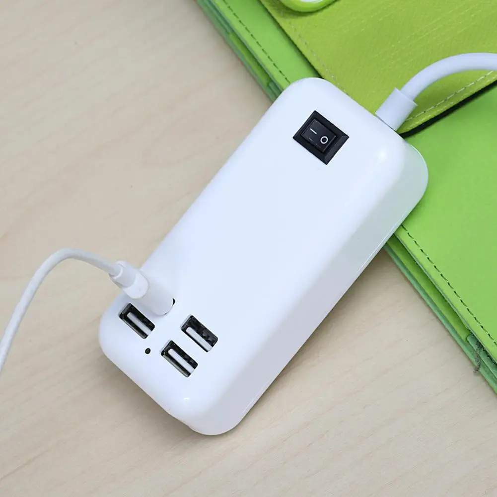 4-Outlet/6-Outlet адаптер для путешествий с переключателем USB настенная розетка для мобильного телефона настольная зарядная док-станция R20