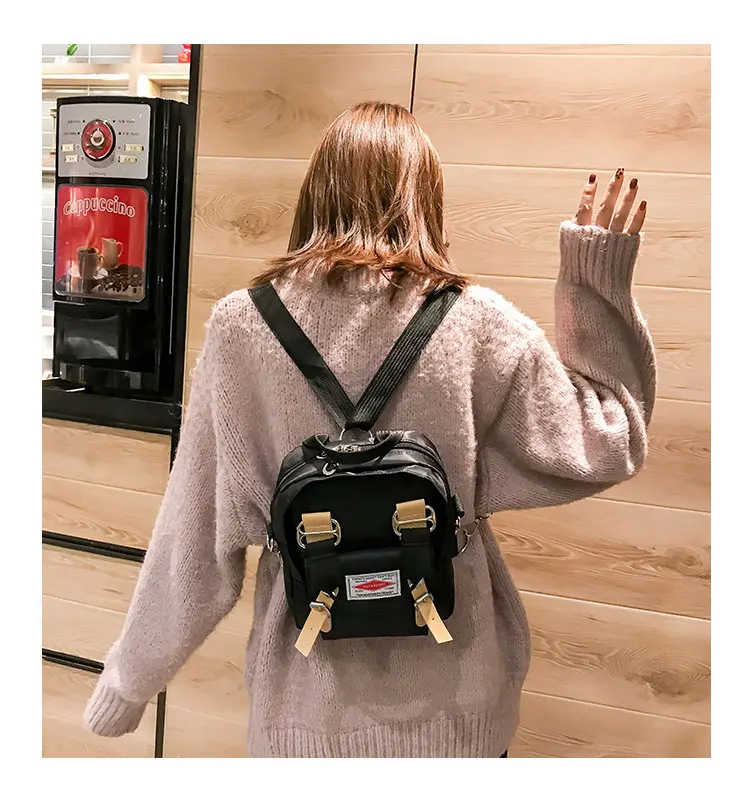 HuckLuto Новая акция распродажа корейский стиль Harajuku портативный рюкзак на плечо Молодежный женский рюкзак