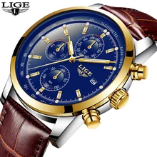 2018 New Watch Men Fashion Sport Quartz Clock Mens Watches Top Brand Luxury Business Leather Waterproof Gold Watch Relogio Man цена 2018 New Watch Men Fashion Sport Quartz Clock Mens Watches Top Brand Luxury Business Leather Waterproof Gold Watch Relogio Man цены онлайн