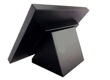 15 inch System Dual Screen Display Touch Computer All In One PC Pos Terminal With MSR