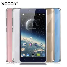 Xgody 5.5 Inch Smartphone 1GB RAM 8GB ROM Quad Core Android 6.0 D10 Dual Sim Cards Wifi Telefone Celular 3G Cheap Mobile Phone