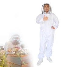 Пчеловодство костюм для пчеловодства профессиональное оборудование Кондиционер одежда защитный улей дышащая анти-пчелиная ткань