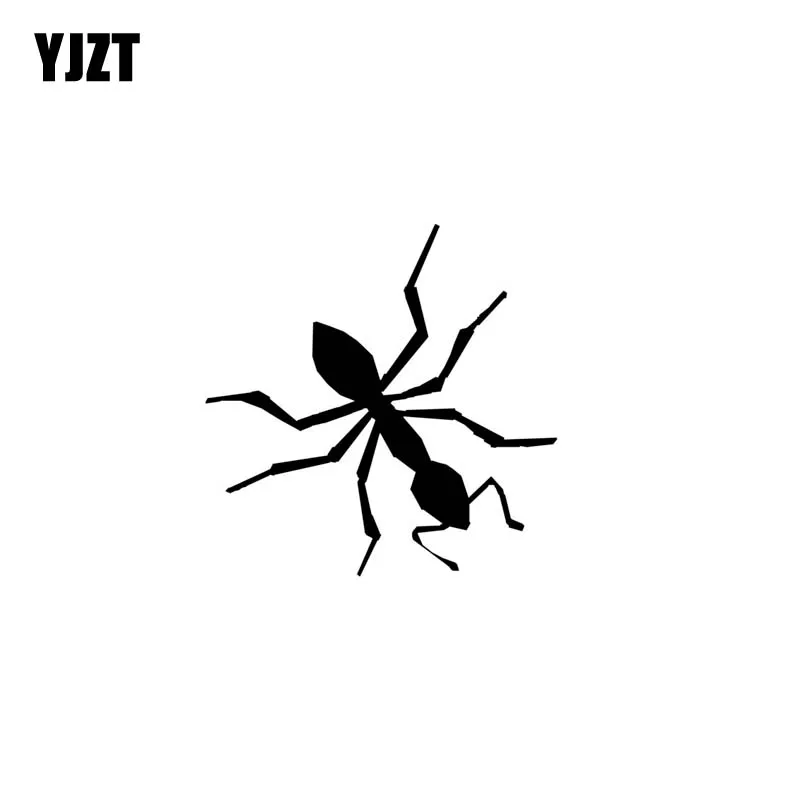 YJZT 15CM*15CM Lifelike Ant Nifty Vinyl Decal Car Sticker Black/Silver C19-0453 | Автомобили и мотоциклы
