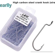 100 шт./лот 1/0#2/0#30/#4/0# Высокоуглеродистая сталь крюк в коробке мягкие крючки приманки Крючки