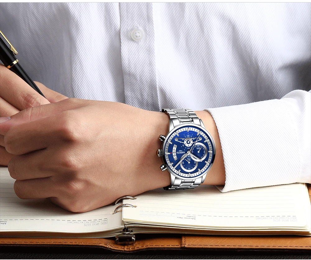 Luxury Watches Men High Quality Watches Men Luxury Brand Wristwatches Fashionable Erkek Kol Saati Metal Stainless steel Saat Man (22)