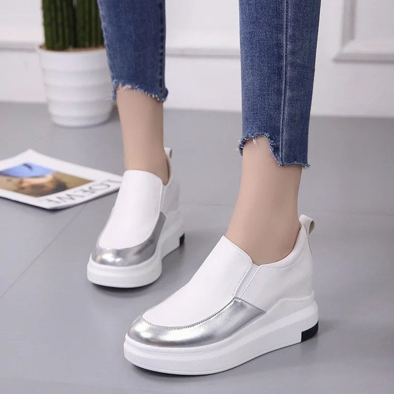 Couleur vert Paresseux Chaussures De Mode Fond 2018 Nouvelle Noir Version Un Casual Pied blanc Coréenne Chaussures Correspondant Plat Femmes wYT4xxtqF