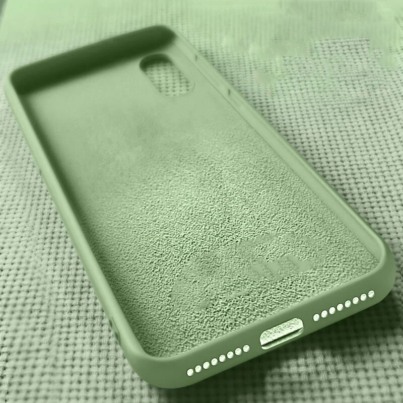 

Soft Silicone Phone Case For iphone 7 8 6 6s plus Case For iphone X Xs max XR Cover for 6 plus plain Cases