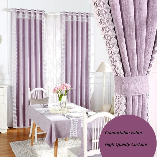Custom Made Romantische Effen Kleur Gordijnen met Kwasten ... Custom Made Romantische Effen Kleur Gordijnen met Kwasten ...
