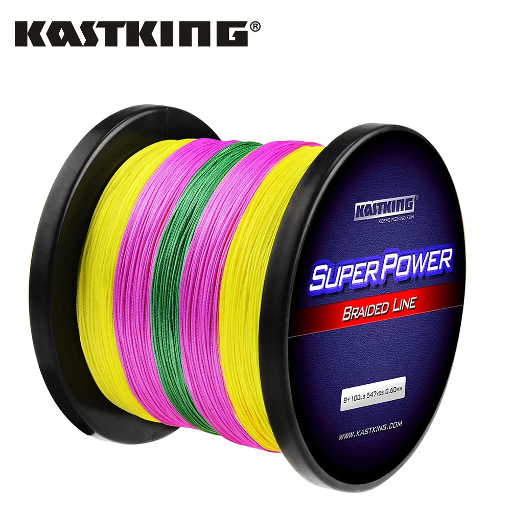 KastKing SuperPower 500M 1000M 8 Braided Line for Fishing