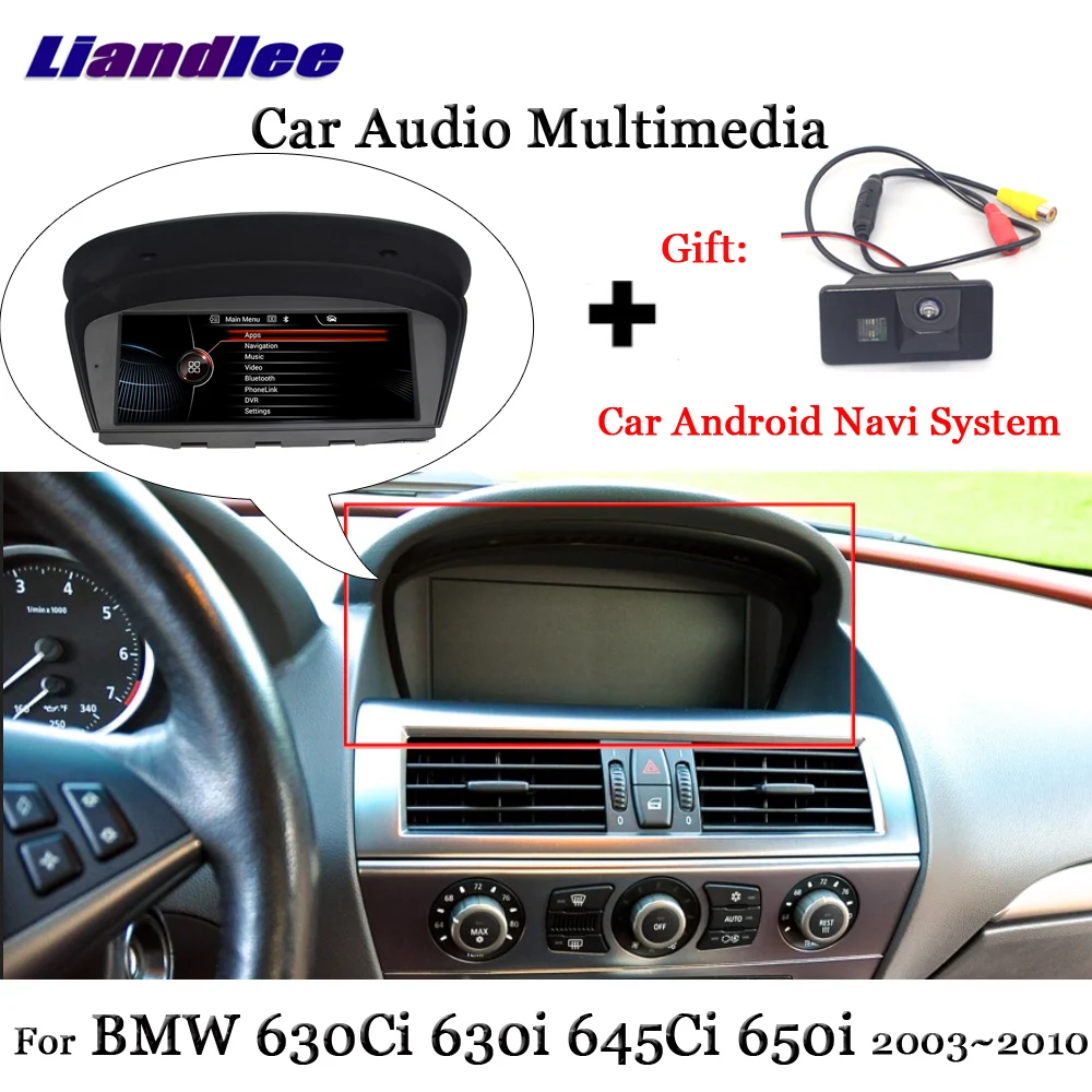 Liandlee Android For BMW 630Ci 630i 645Ci 650i 20032010 Stereo Radio Carplay Camera BT AUX WIFI
