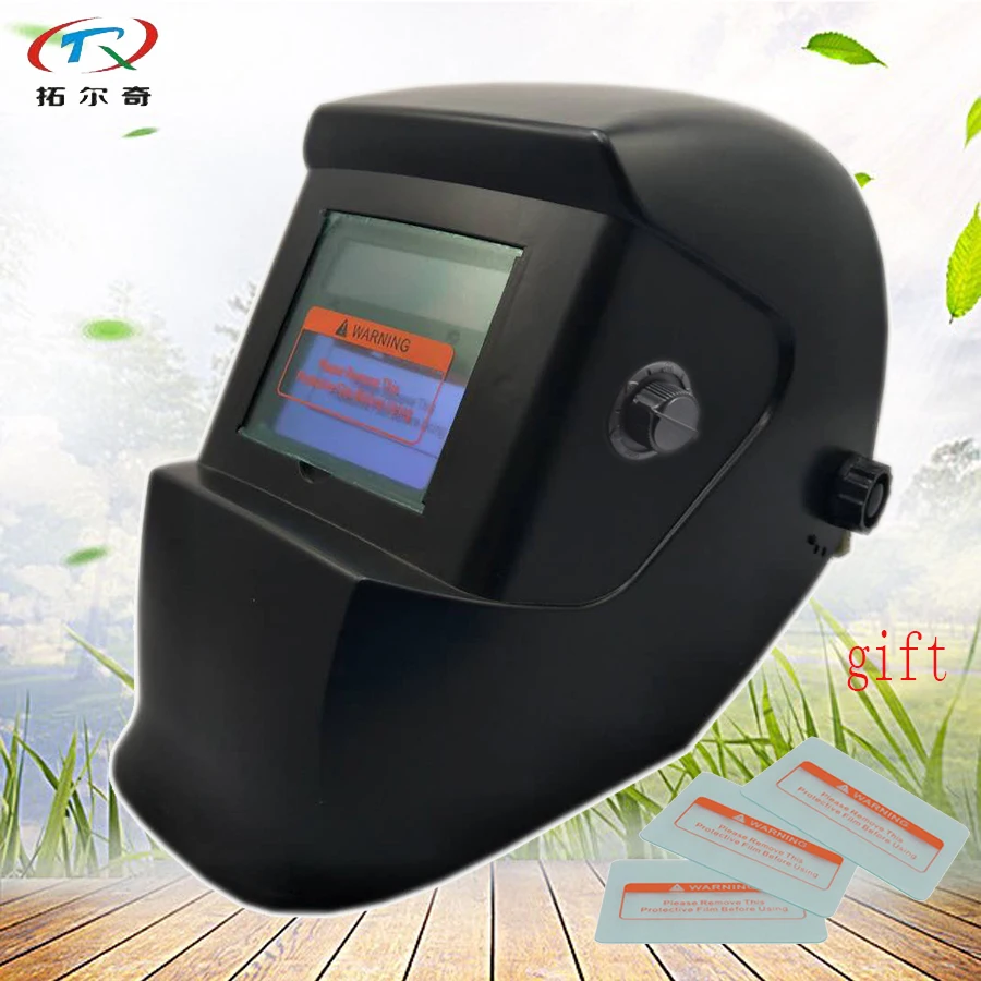 Cheap Price Welding Helmet auto darkening all black welding Mask
