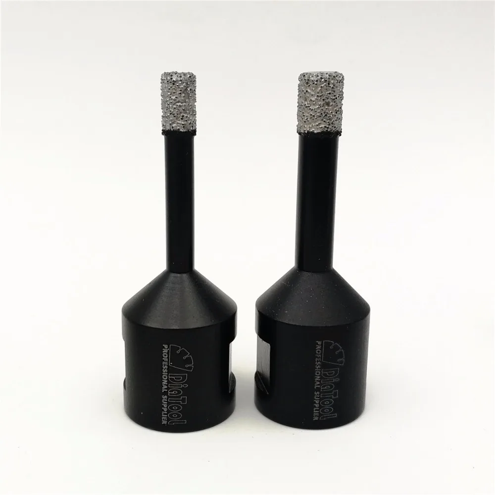 M14 Thread Dry Vacuum Brazed Diamond Drill Core Bit Ceramic Stone Hole Cutter,25Mm