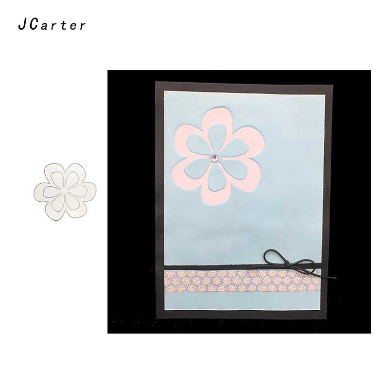 

JC 2019 New Arrival Flowers Metal Cutting Dies for Scrapbooking DIY Embossing Folder Cards Paper Handmade Album Stencil Crafts