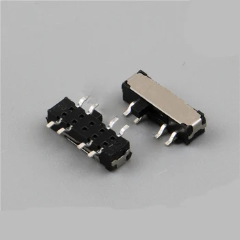 

10PCS small dial switch 8 feet 3 positions switch mini type MSK-23D19