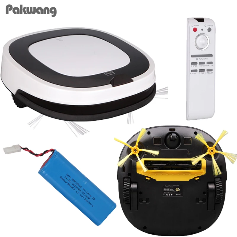

Intelligent D5501 Robot Vacuum Cleaner With 180Ml Water Tank,2 Suction Nozzles Powerful Wet & Dry Vacuum Cleaner Robot Aspirador