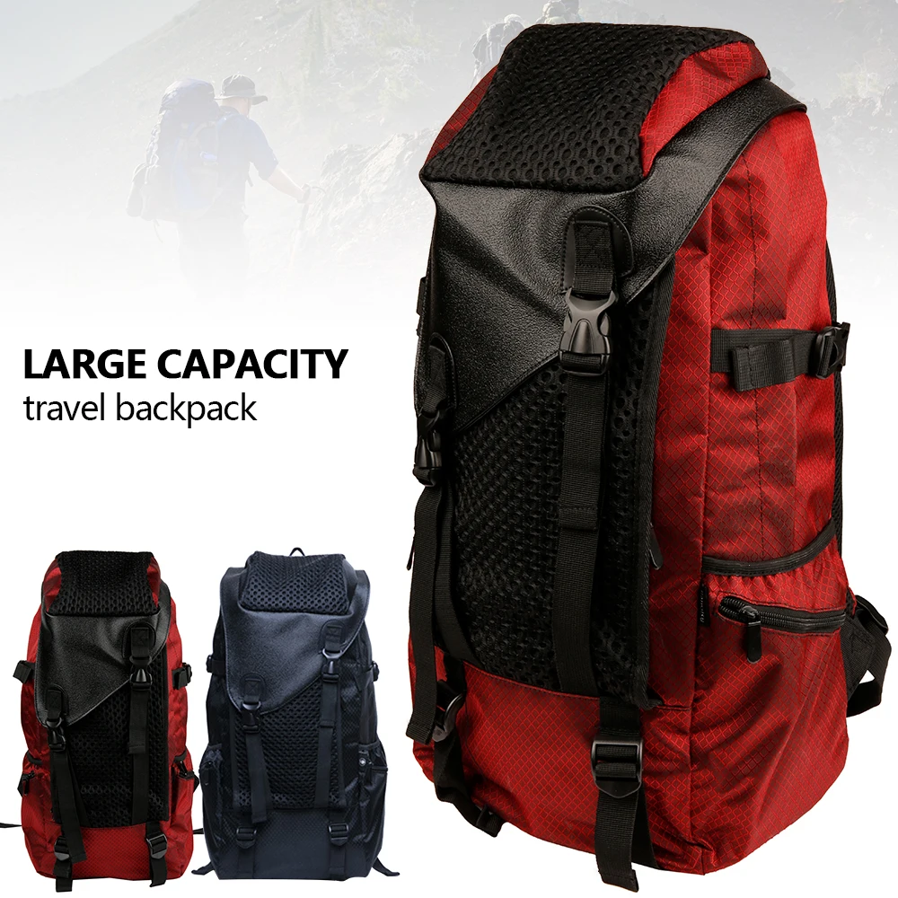 Очень большой рюкзак для путешествий на открытом воздухе, водонепроницаемый рюкзак для альпинизма, походный рюкзак для кемпинга, сумка для багажа