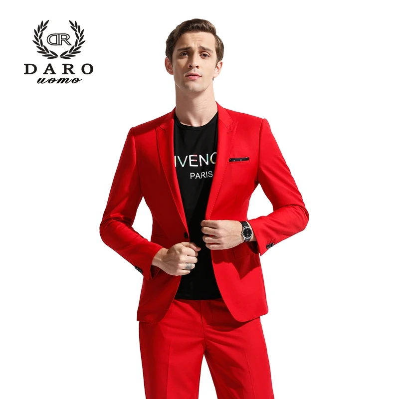 DARO Men's Suits Mens Blazer Slim Suits Casual Jacket