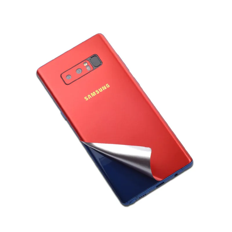 FFFAS لسامسونج note8 9 Scratchproof ظهر هاتف محمول فيلم رقيقة جدا الجليد فيلم مغطاة طبقة رقيقة واقية ملصقات