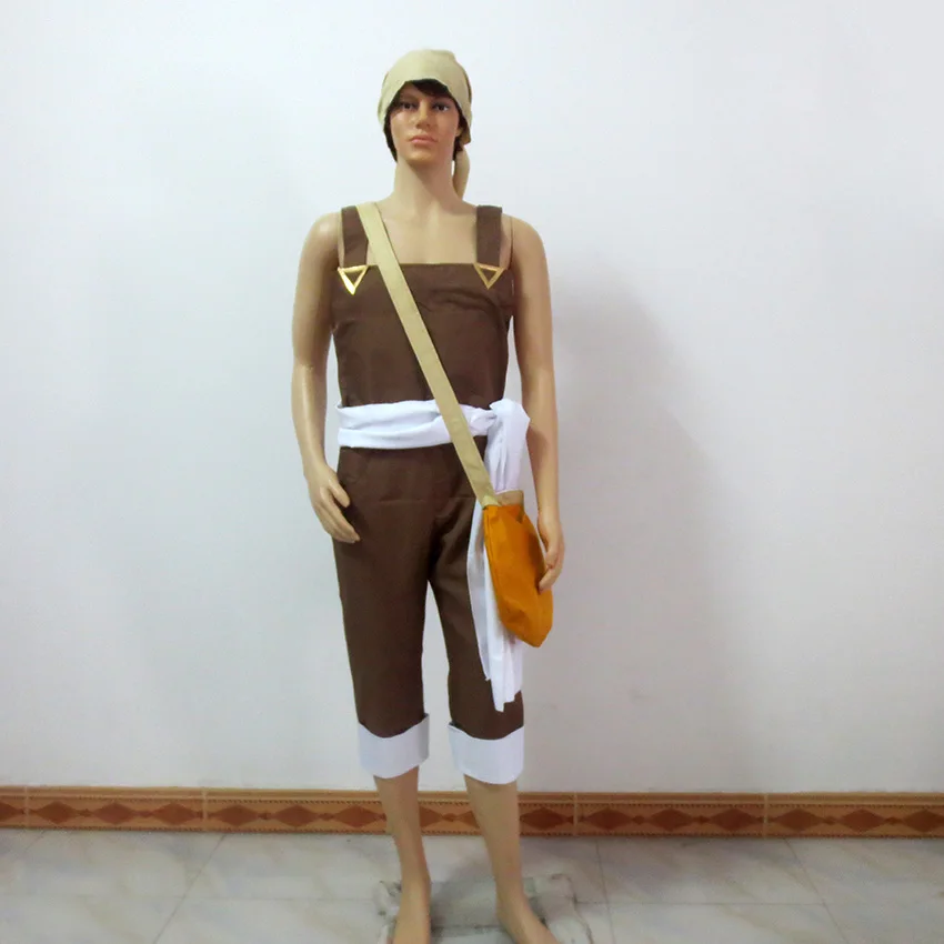 One piece Usopp Christmas Party Halloween Uniform Outfit Cosplay Costume Customize Any Sizein