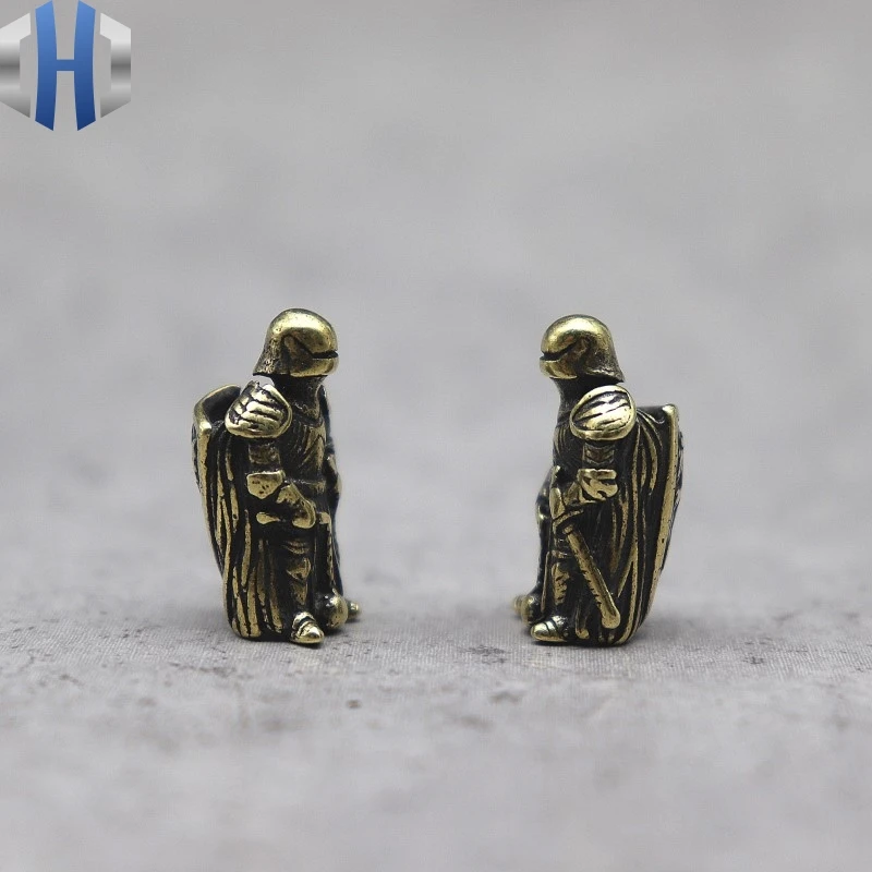 Ranger Soldier латунные бусины для ножей персональные с черепом EDC бусы брелок