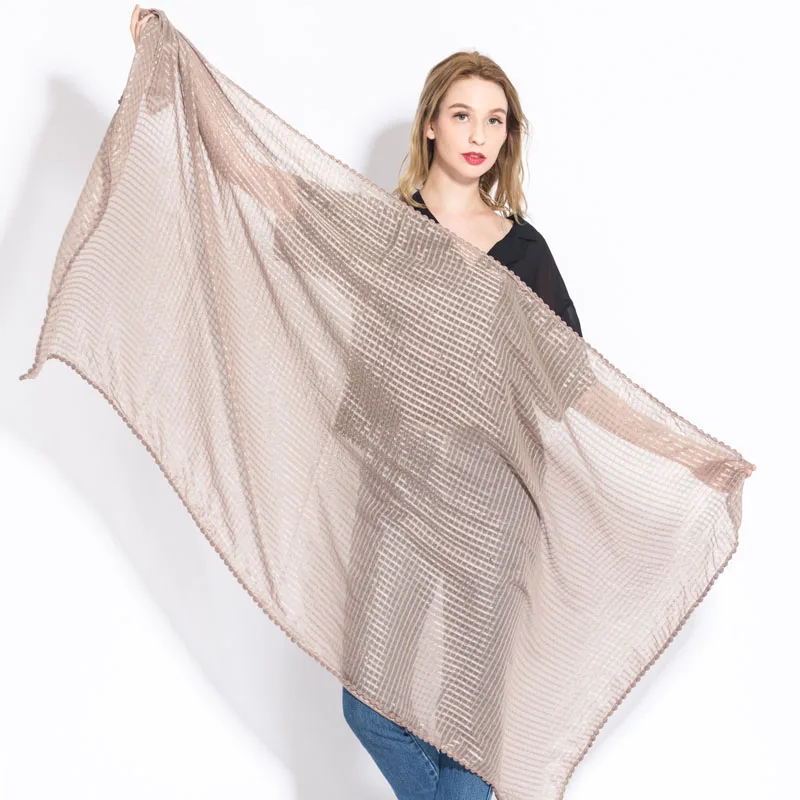 Мульти-стиль 90*180 см из мягкой вуали печати шарф для женщин шали и обертывания foulard femme тонкий летний женский палантин хиджаб шарфы - Цвет: 4