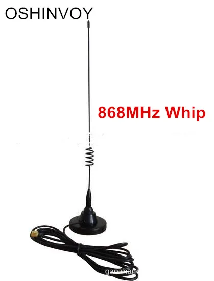 868 МГц omni Магнитная кнутовая антенна CDMA 900-1800 с высоким коэффициентом усиления 5dBi