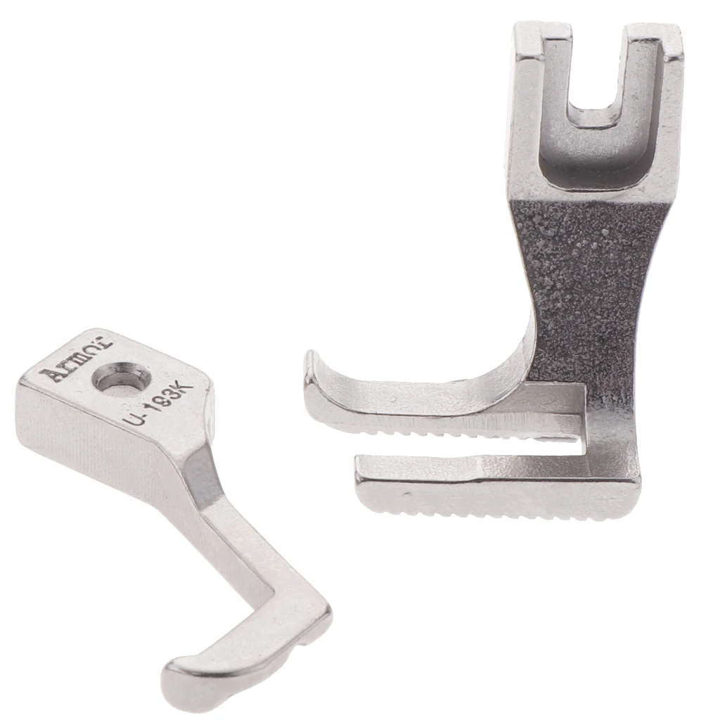Industrial Sewing Machine Walking Piping & Welting Zipper Feet Set U192 U193