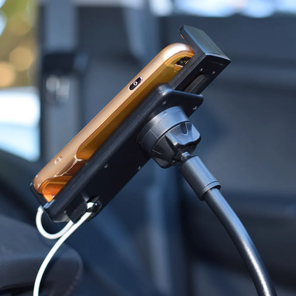Автомобильный держатель для подстаканника Регулируемая гусиная шея iPhone iPad Mini