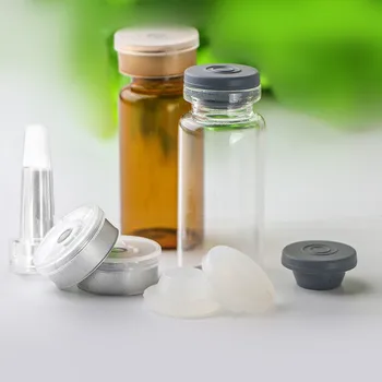 

1500 X 10ml Clear & Amber National Standard Glass Bottles Assorted Color Penicillin Bottle