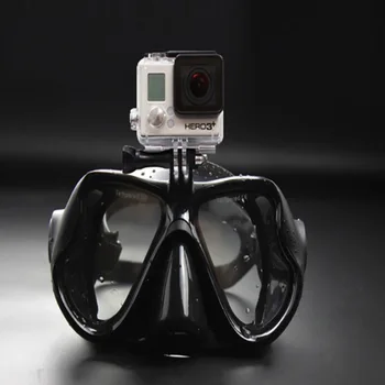 

1900GoPro accessories Mountain dog 3+sj4000 camera dive mirror Snorkeling Small ant sports camera diving mask