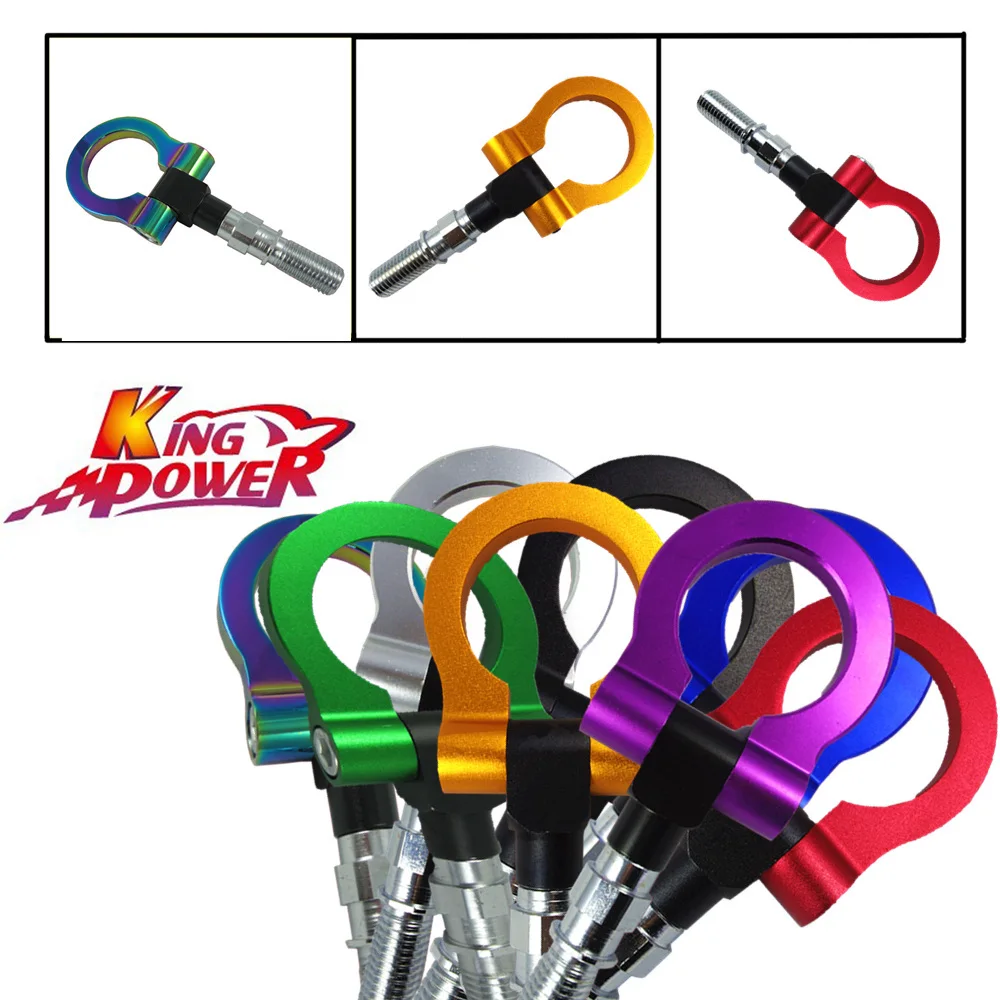 

KP-Free shipping -FOR HONDA CIVIC TYPE R FN2 2.0 FRONT ALUMINUM TOW HOOK