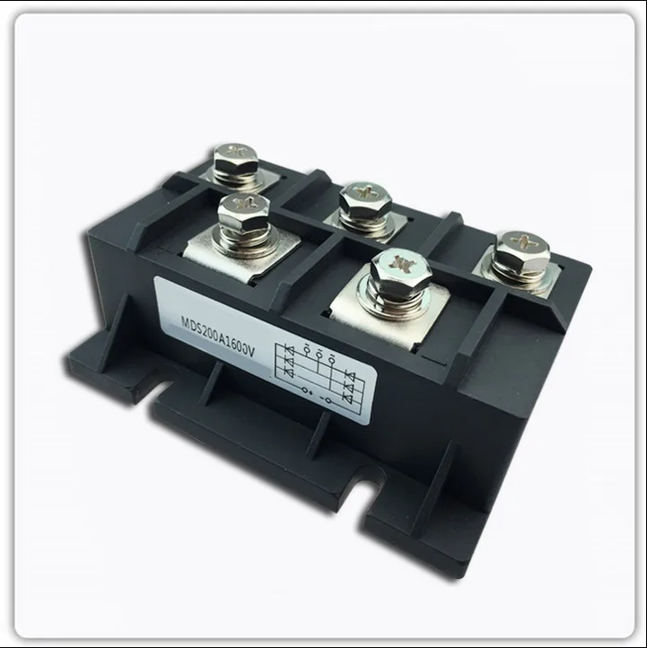 MDS200A1600V 200-16 трехфазный модуль моста для выпрямления тока аксессуары