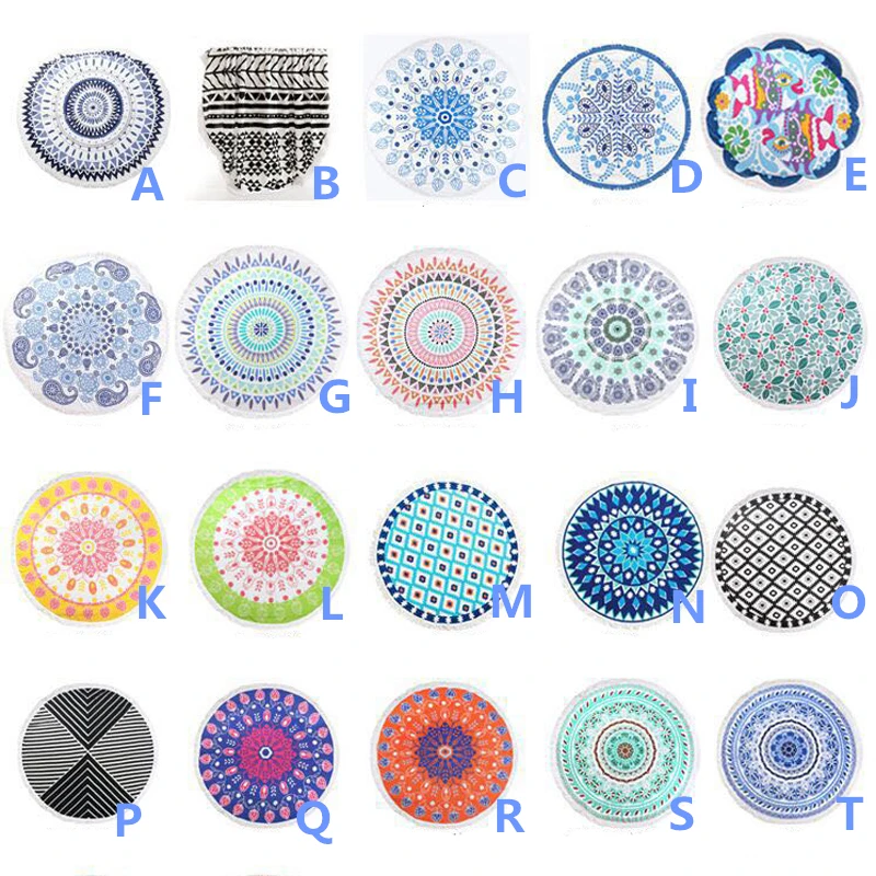 Us 35 15 100 Cotton 1 5m Round Beach Towel With Tels High Quality Knitted Towels For S 2016 New 20 Patterns In Other Us 35 15 100 Cotton 1 5m Round Beach Towel With Tels High Quality Knitted Towels For S 2016 New 20 Patterns In Other