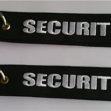 Пользовательские Вышивка брелок безопасности