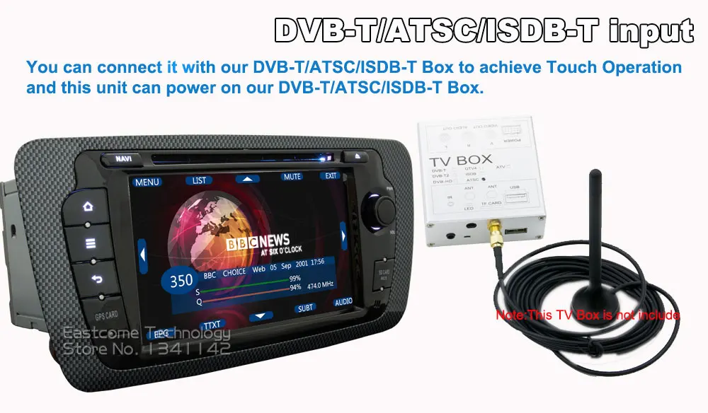 Top Octa Core 2 Din Android 6.01 Car DVD Automotivo For Seat Ibiza 2009 2010 2011 2012 2013 2014 With GPS Radio Rear View Camera 21