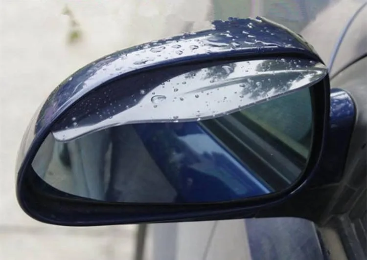 Для автомобиля универсальное зеркало заднего вида дождь брови, тени непромокаемые Лезвия, автомобильные аксессуары