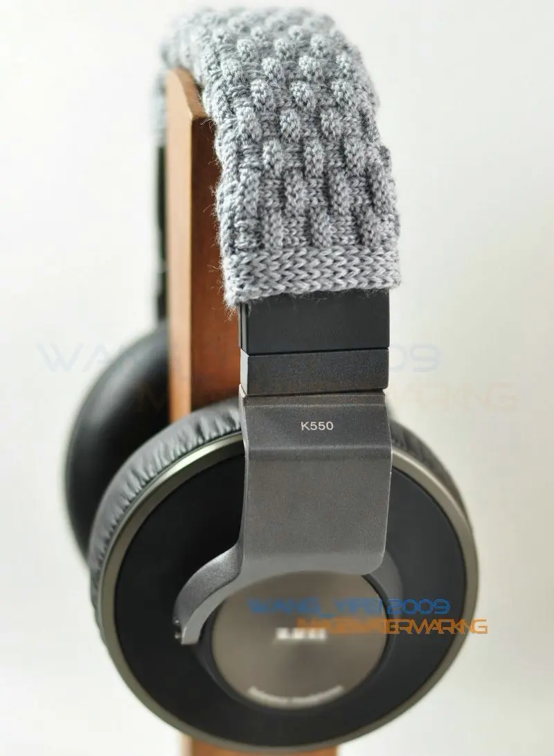 ExtraFine шерсть оголовье верхняя подушка в форме головы накладки для AKG K550 K551 K553 наушники