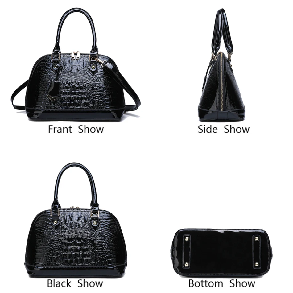 LONOOLISA модные сумки из крокодиловой кожи для женщин роскошные сумки женские сумки дизайнерские женские сумки через плечо