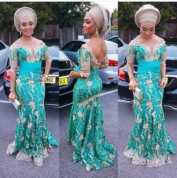 

Latest Teal Color Hot Selling Nigerian Laces 2017 Bridal Lace Trim Embroidered Fabric For Sewing Beauty Women Dress 808