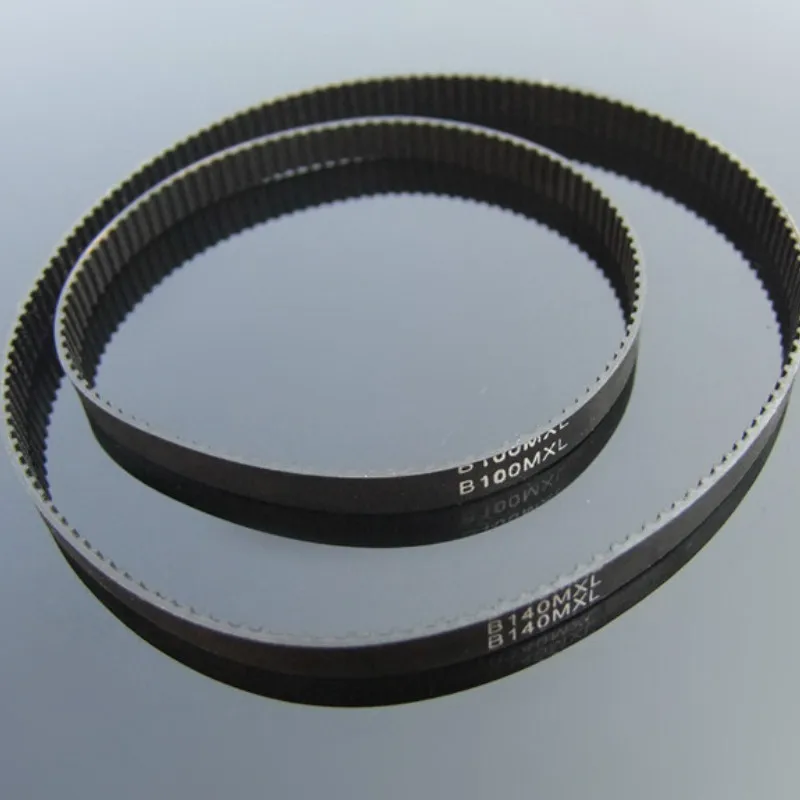 MXL Synchronous Belt 6mm Rubber MXL Closed Loop Transmission Belt 3D