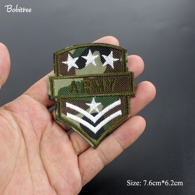 Army Military Patches Embroidery iron on sewing Flag American Air force Army  Badges for clothing accessories