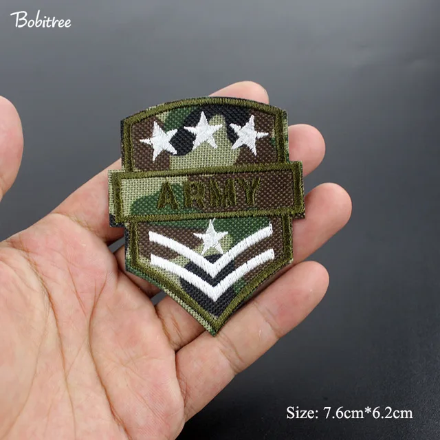 Patchs militaires brodés avec fer à coudre, insignes de l'armée de l'air américaine, accessoires vestisens – Image 2