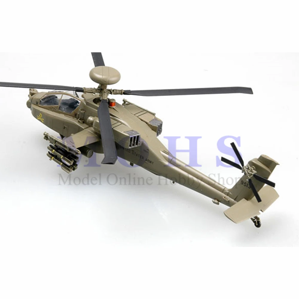Easy model масштабная модель 37033 1/72 весы в собранном виде модель вертолета готовой Масштаб RC вертолет AH-64D Apache лук
