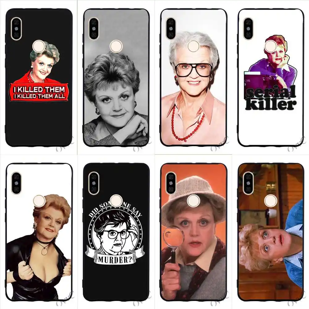 

Ultra Thin Jessica Fletcher Phone Cover for Xiaomi Redmi 5A Prime Case 4A 4X 5 Plus 6A Note 5 6 Pro Silicone