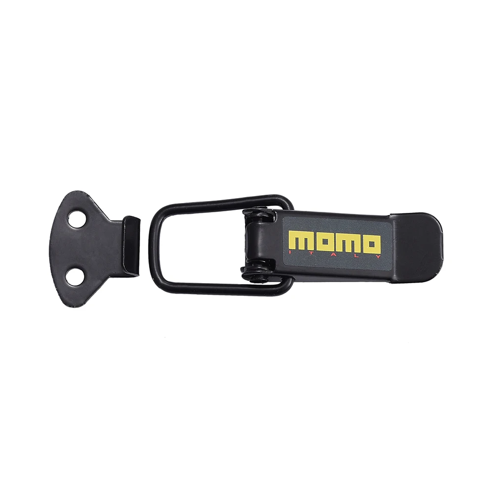 2 piezas Juego de gancho de seguridad Clip de bloqueo de liberación rápida de coche hebilla de parachoques sujetadores maletero delantero guardabarros trasero hebilla de escotilla de parachoques fijador de velcro