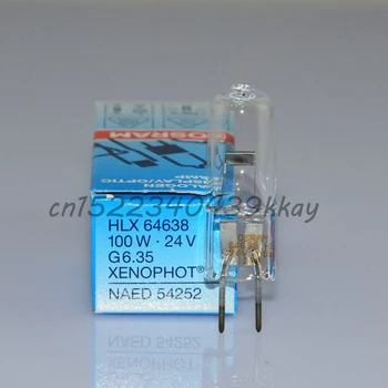 

OSRAM 64638 HLX 24V 100W spare bulb,HLX64638 24V100W projector halogen lamp,operation thearter room lighting,surgical lights