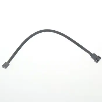 

4 Pin PWM CPU Fan Computer Extension Cable Extended Lead Line Connector Black